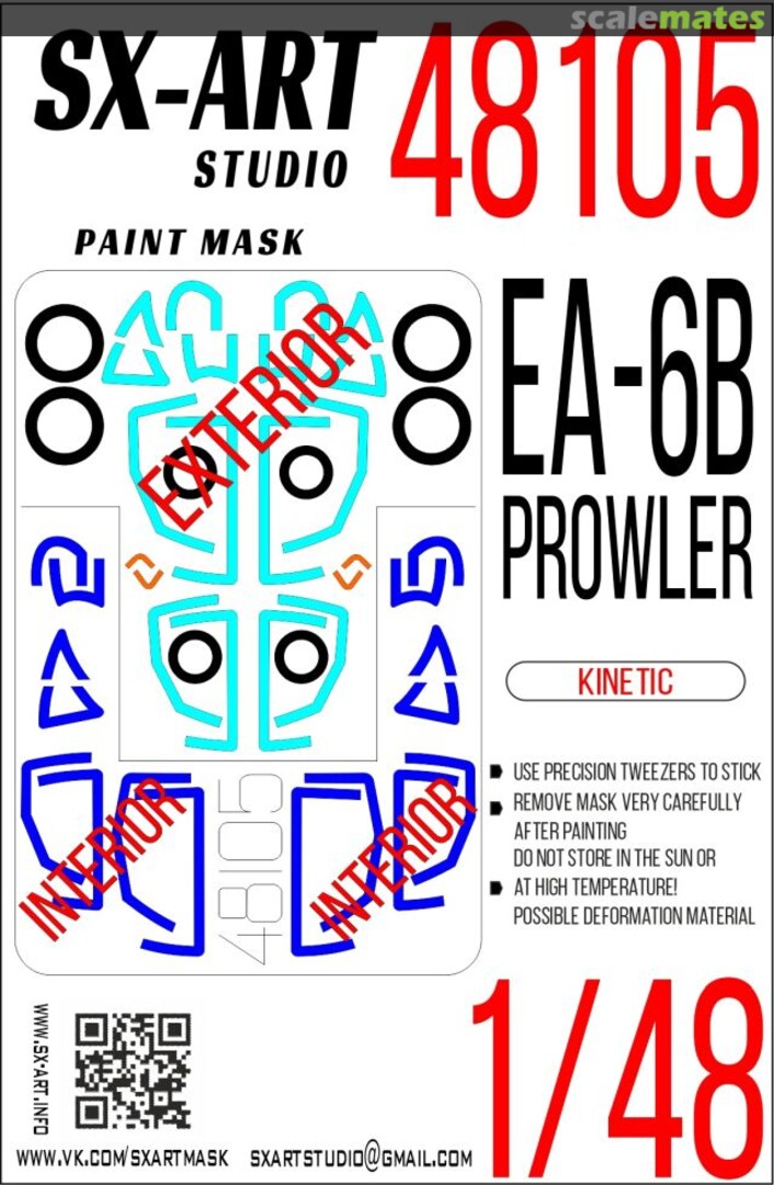 Boxart EA-6B Prowler 48105 SX-Art