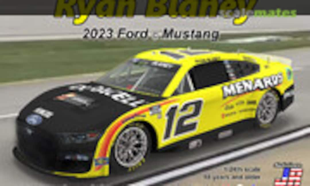 1:24 2023 Ford Mustang (Salvinos JR Models PF2023RBP)