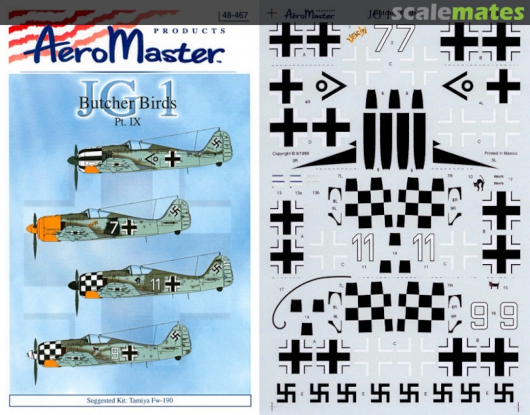 Boxart Butcher Birds Pt. IX 48-467 AeroMaster