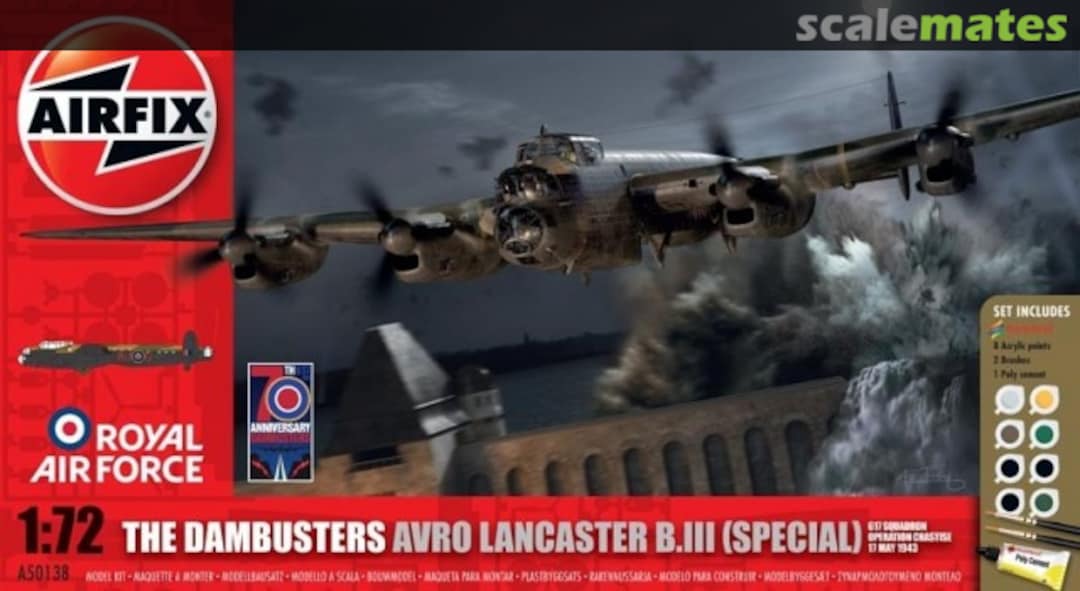 Boxart The Dambusters Avro Lancaster B.III (Special) A50138 Airfix