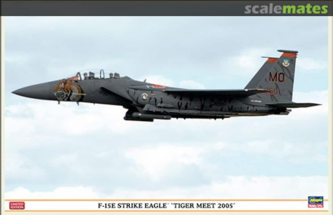 Boxart F-15E Strike Eagle `Tiger Meet 2005´ 07318 Hasegawa