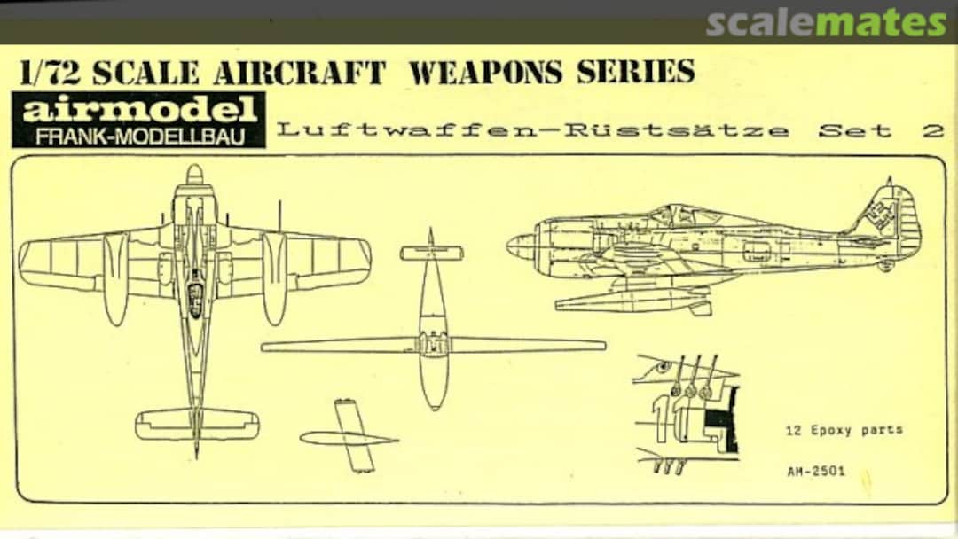 Boxart Luftwaffen-Rüstsätze Set 2 AM-2501 Airmodel