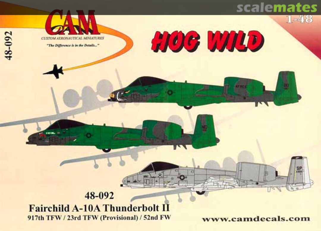 Boxart Hog Wild 48-092 CAM