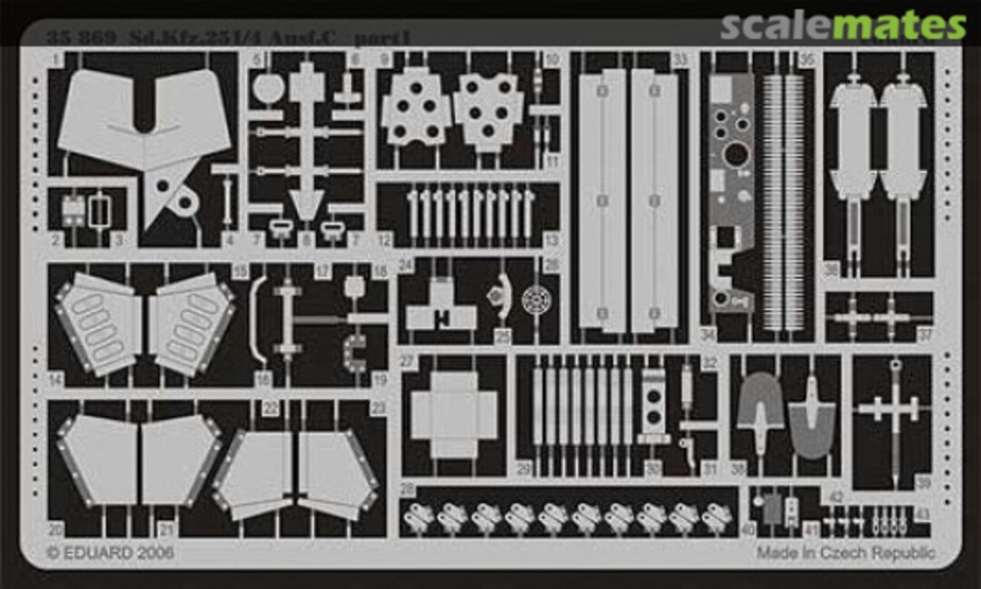 Boxart Sd. Kfz. 251/4 Ausf. C 35869 Eduard