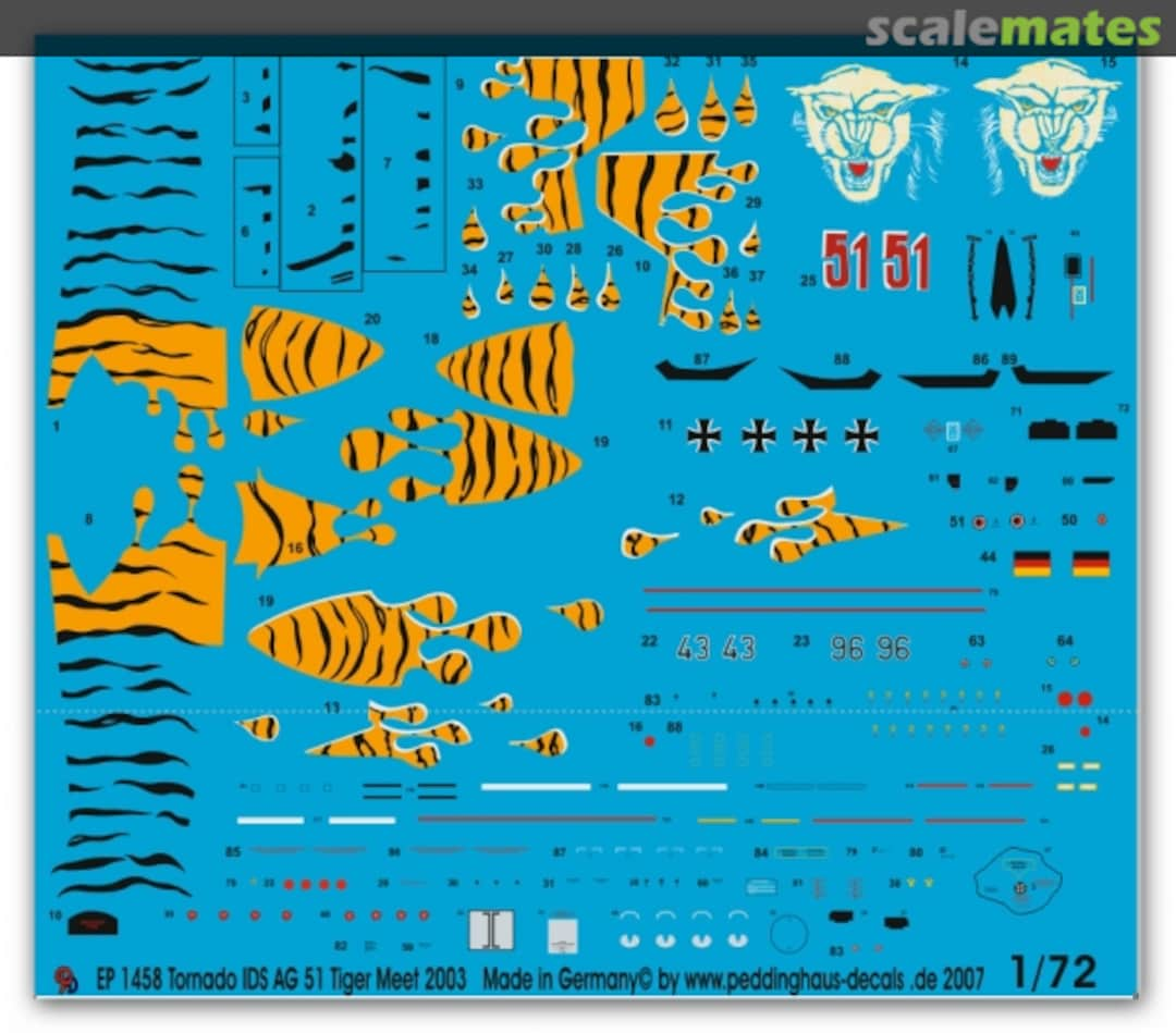 Boxart Tornado IDS EP 1458 Peddinghaus-Decals