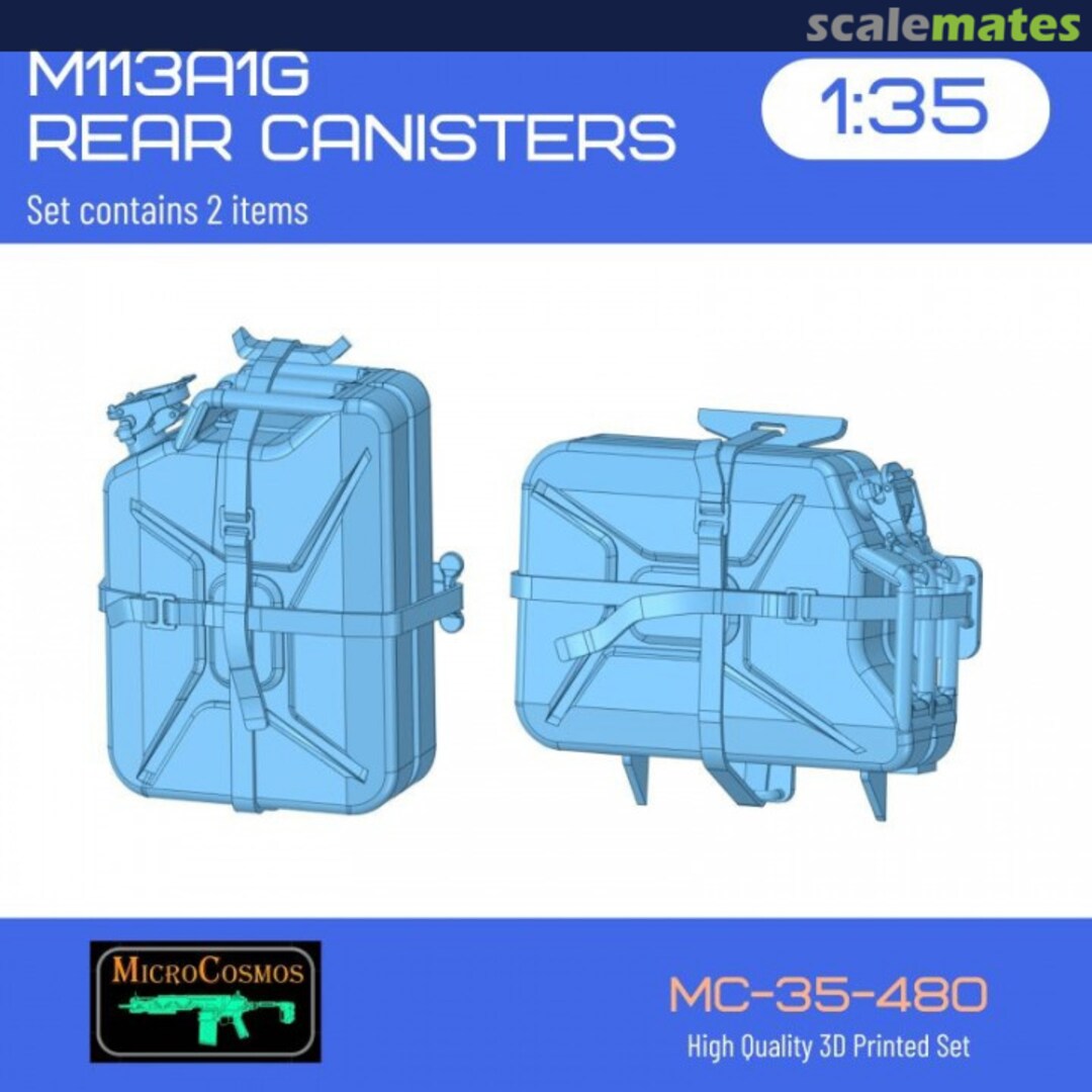 Boxart M113A1G Rear Canisters MC-35-480 3D MicroCosmos