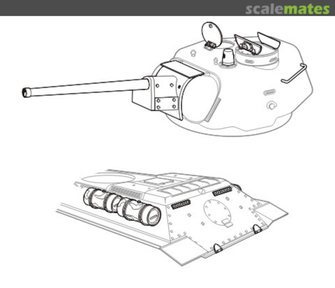 Boxart T-34/76 Model 1942 type 112 Sormovo 8014 CMK