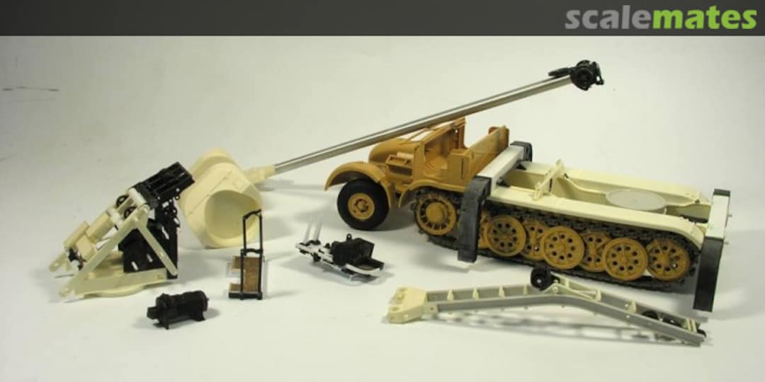 Boxart Sd.Kfz.9/2 Conversion: Drehkran (Hebekraft 10t) auf Fgst des schweren Zgkw 18t 35001 Panzer Concepts