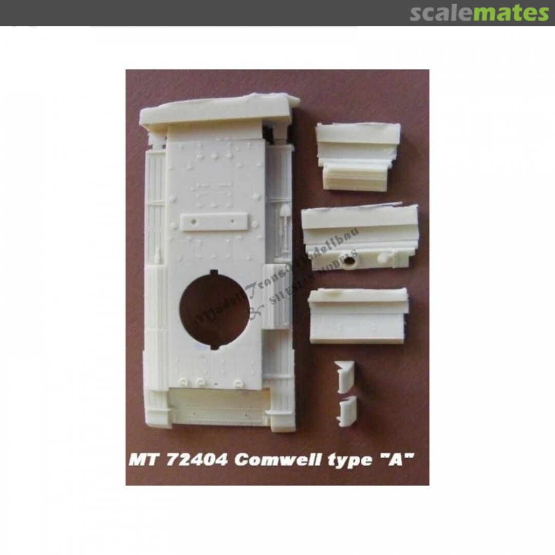 Boxart A27 "Cromwell" tank hulls type "A". MT72404 Modell Trans Modellbau