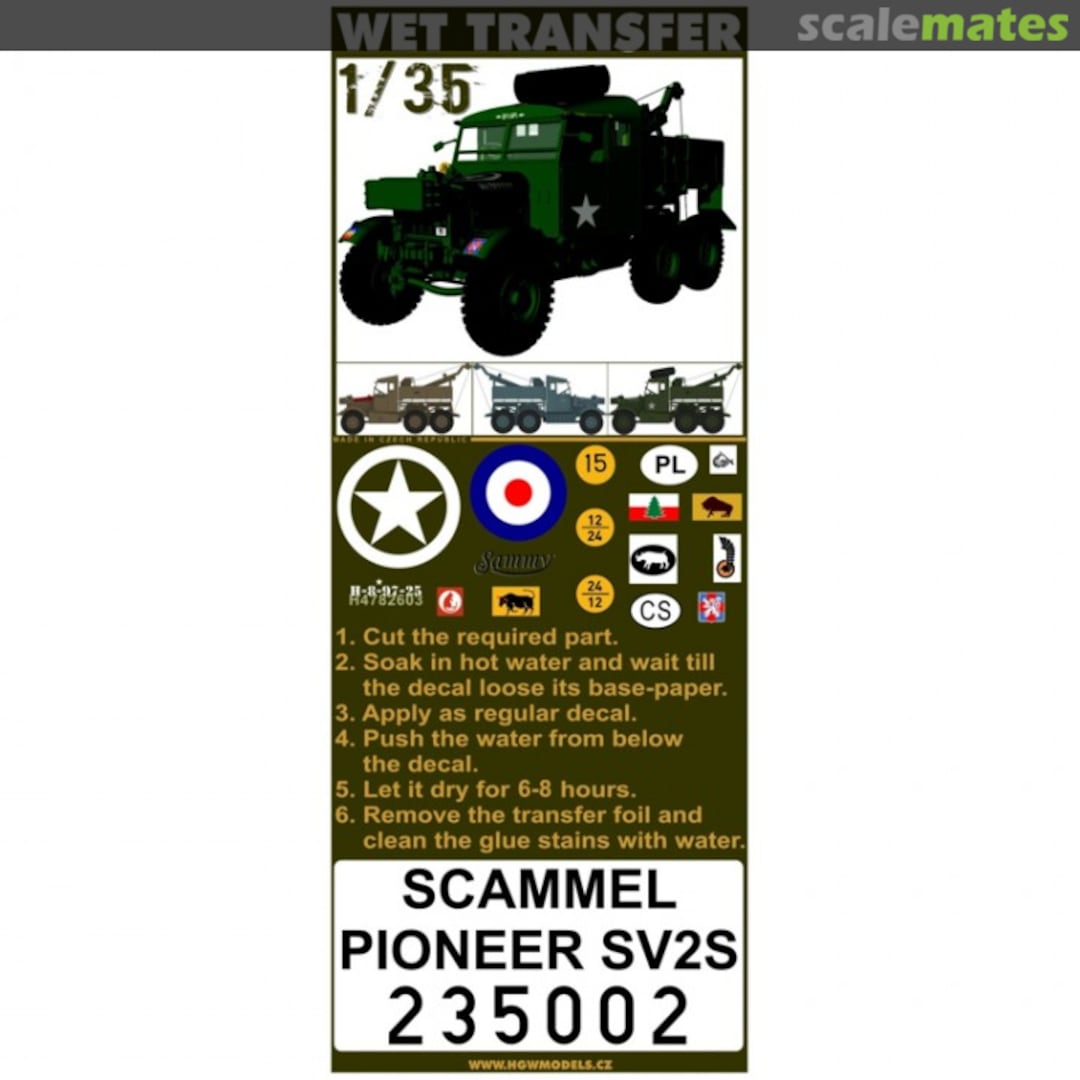 Boxart Scammell Pioneer SV2S 235002 HGW Models