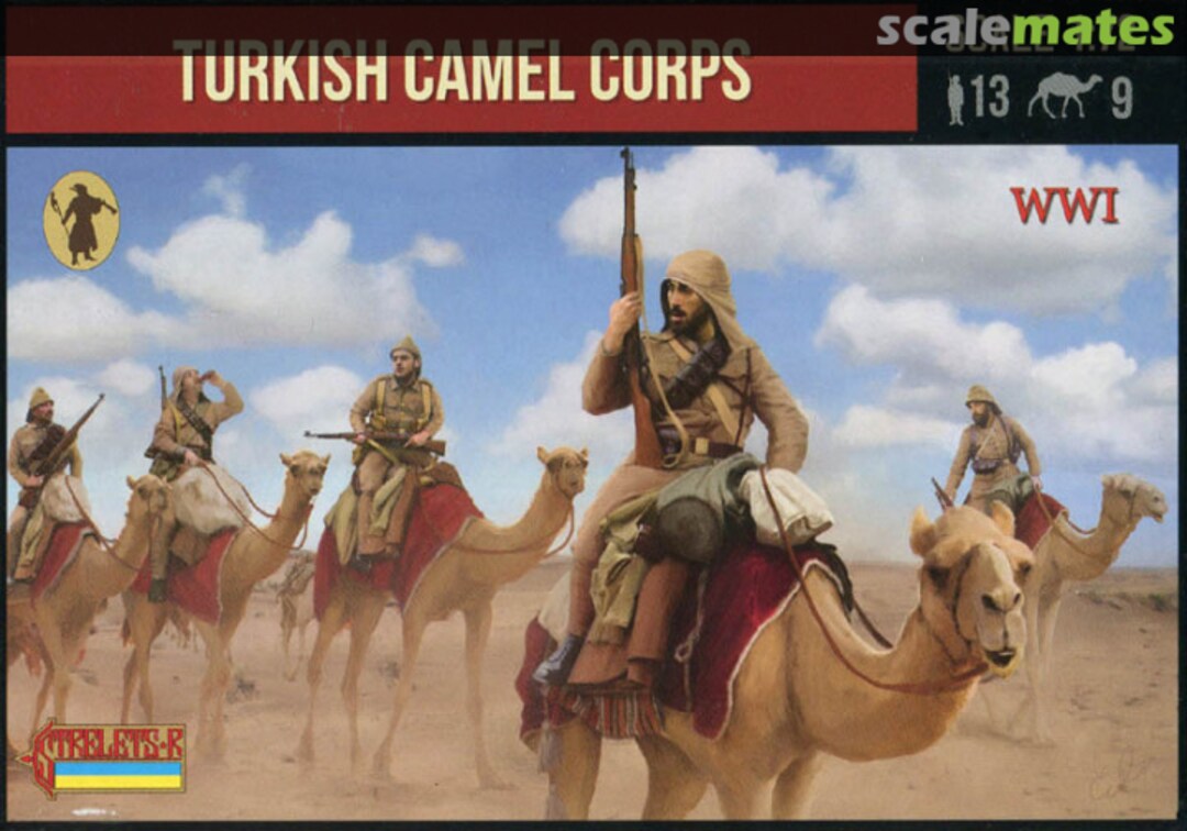 Boxart Turkish Camel Corps 167 Strelets-R