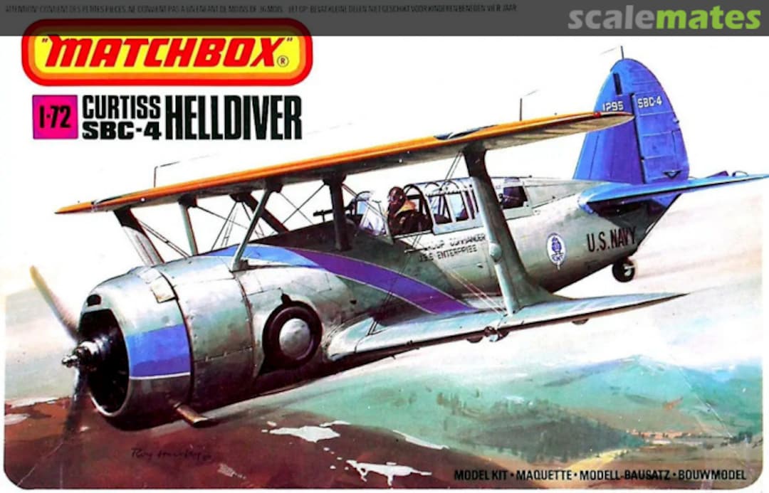 Boxart Curtiss SBC-4 Helldiver PK-35 Matchbox