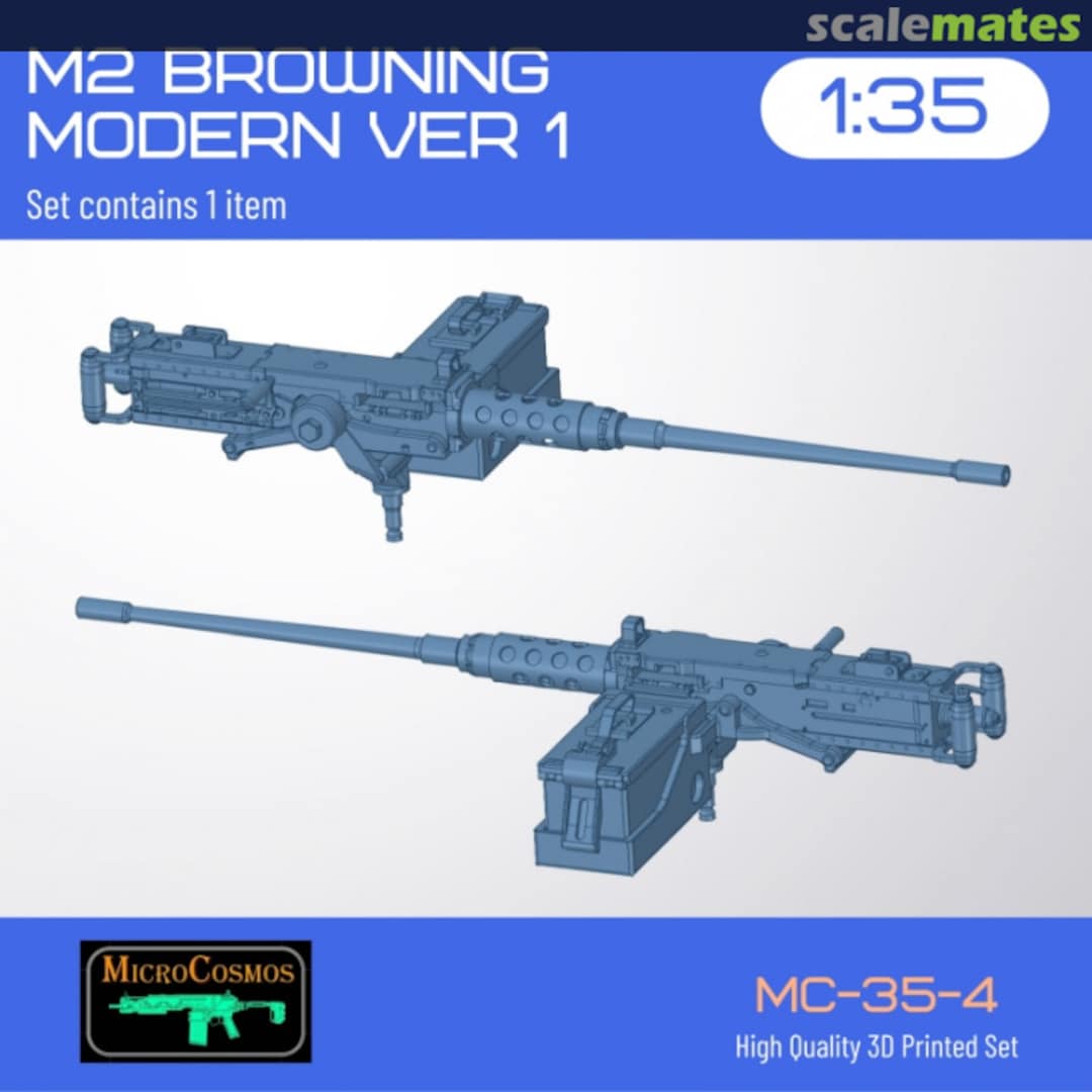 Boxart M2 Browning Ver 1 MC-35-4 3D MicroCosmos