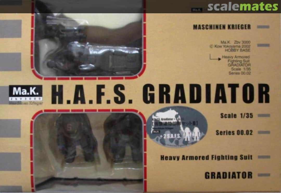 Boxart H.A.F.S. Gradiator Series 00.02 Hobby Base