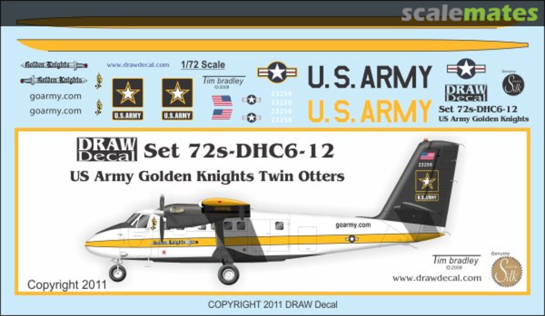 Boxart de Havilland Canada DHC-6 Twin Otter 72-DHC6-12 Draw Decal