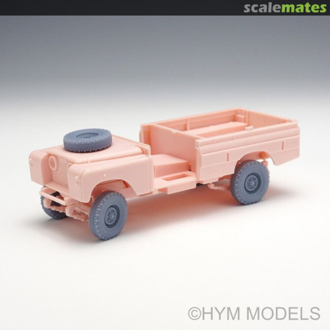 Boxart SAS Land Rover Pink Panther 3D Printed Truck Sagged Wheels Set 003 HYM Models