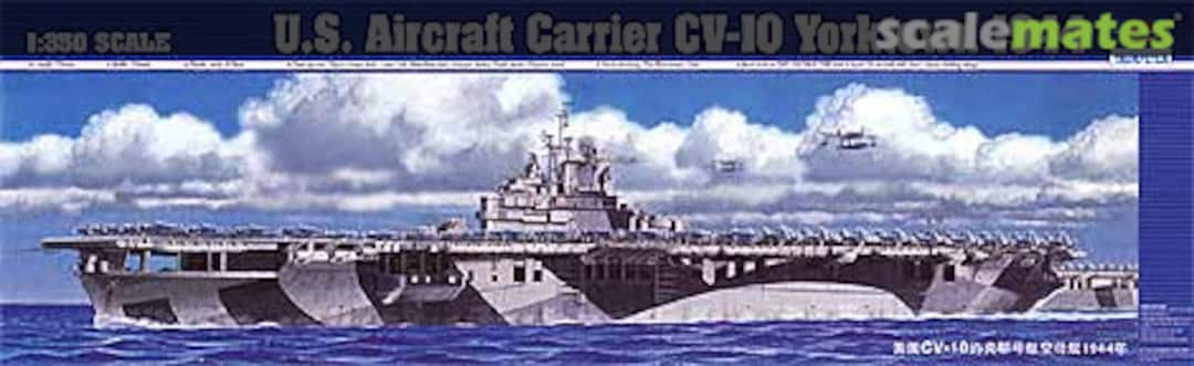 Boxart USS Yorktown CV-10 (1944) 05603 Trumpeter