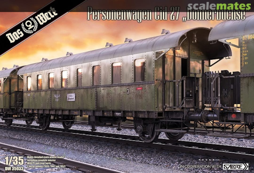 Boxart Personenwagen Cid-27 „Donnerbüchse“ DW35033 Das Werk