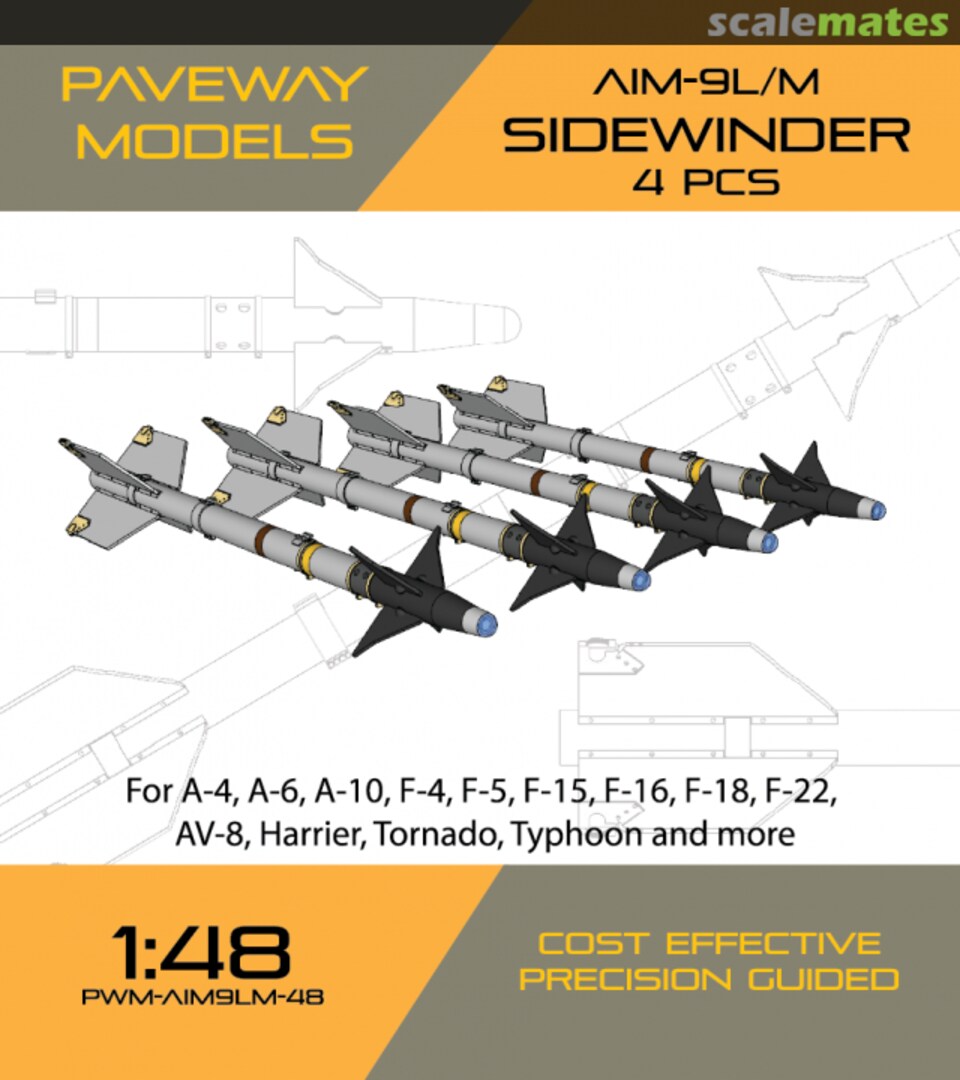 Boxart AIM-9L/M Sidewinder PWM-AIM9LM-48 Paveway Models