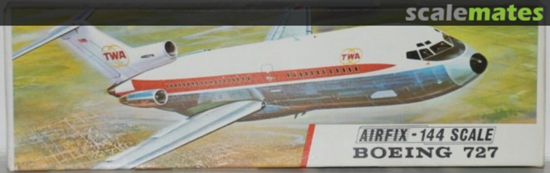 Boxart Boeing 727 SK503 Airfix