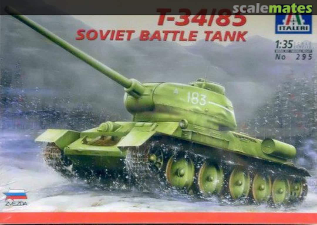 Boxart T-34/85 295 Italeri