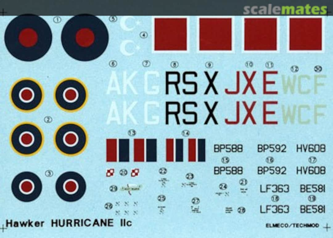 Boxart Hawker Hurricane IIc 72073 Techmod