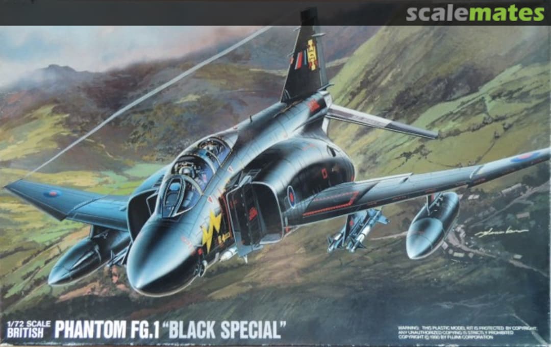 Boxart British Phantom FG.1 "Black Special" 35101 Fujimi