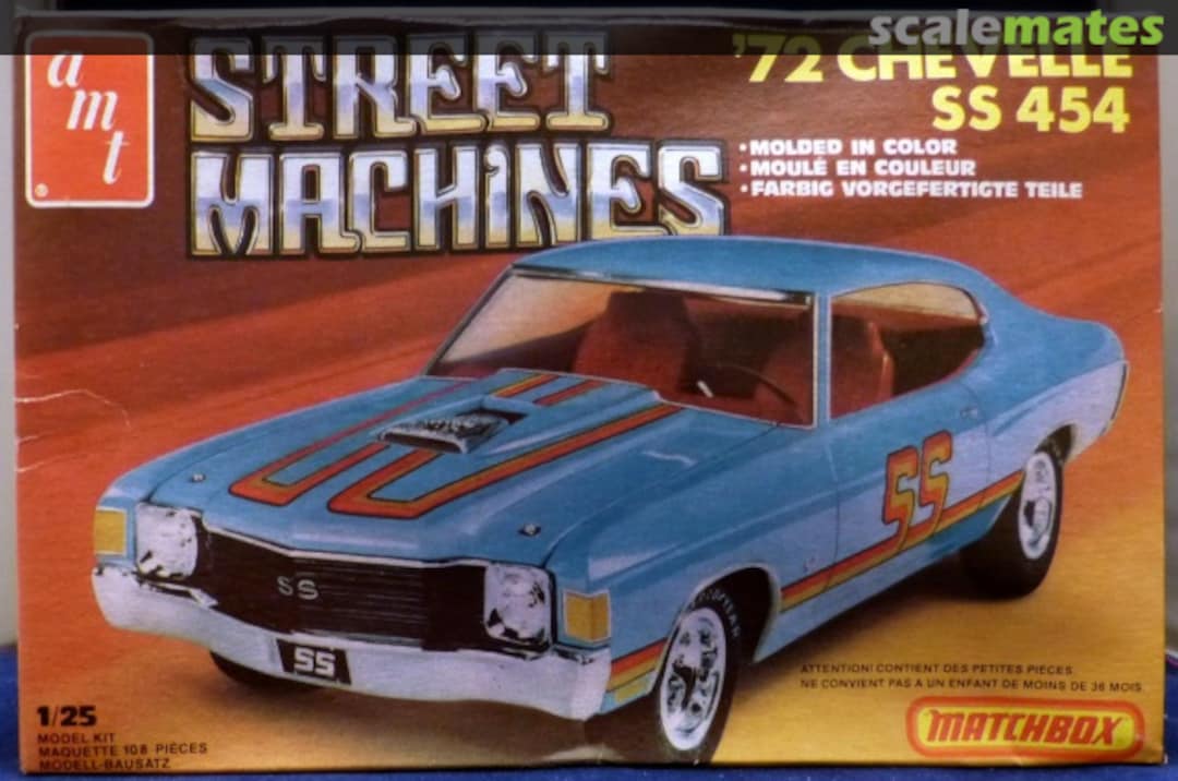 Boxart '72 Chevelle SS 454 PK-4177 Matchbox/AMT