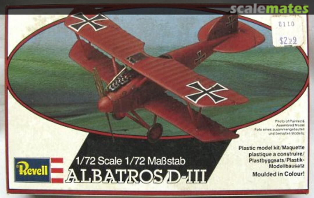 Boxart Albatros D-III H-4110 Revell