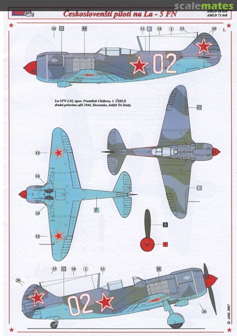 Boxart Lavochkin La-5FN AMLD72048 AML