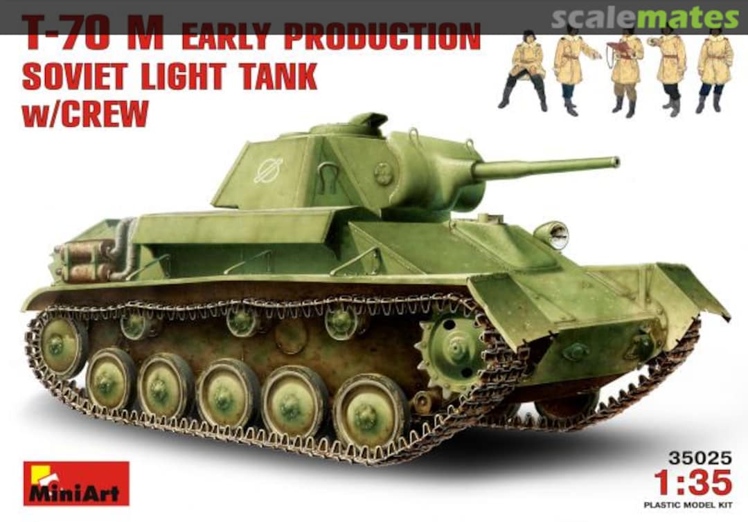 Boxart T-70 M Early Production 35025 MiniArt