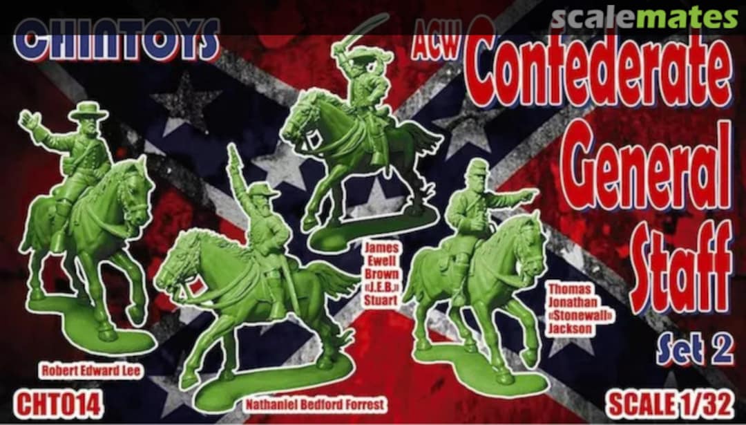 Boxart ACW Confederate General Staff CHT014 Chintoys