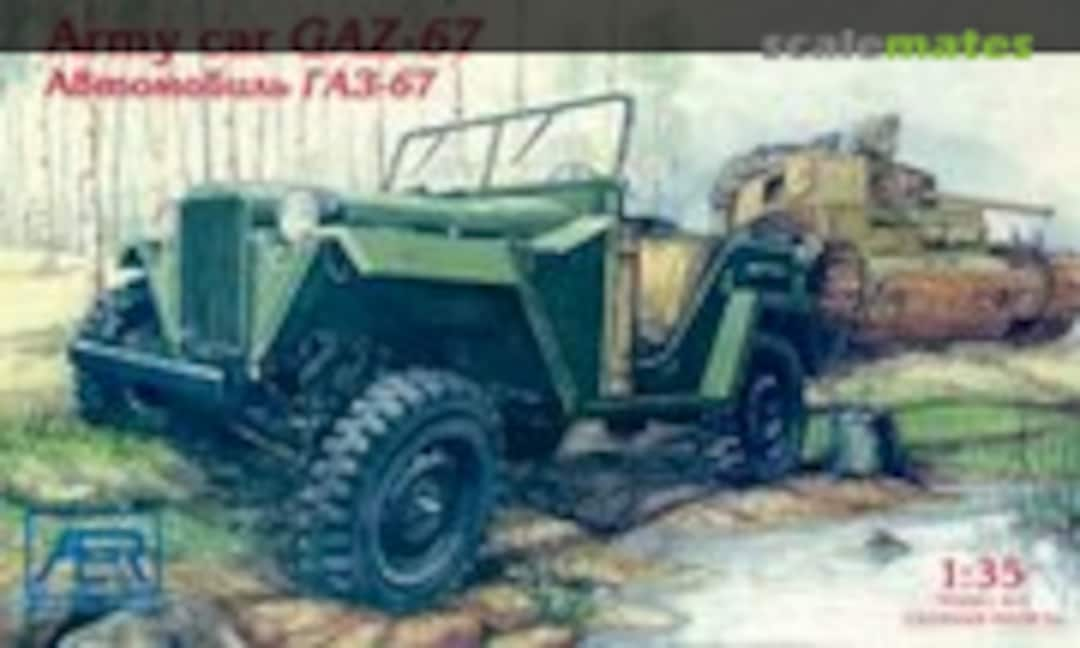 1:35 GAZ-67 (AER Moldova 3508)