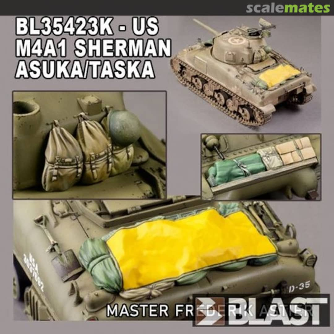 Boxart M4A1 Sherman Stowage BL3543K Blast Models