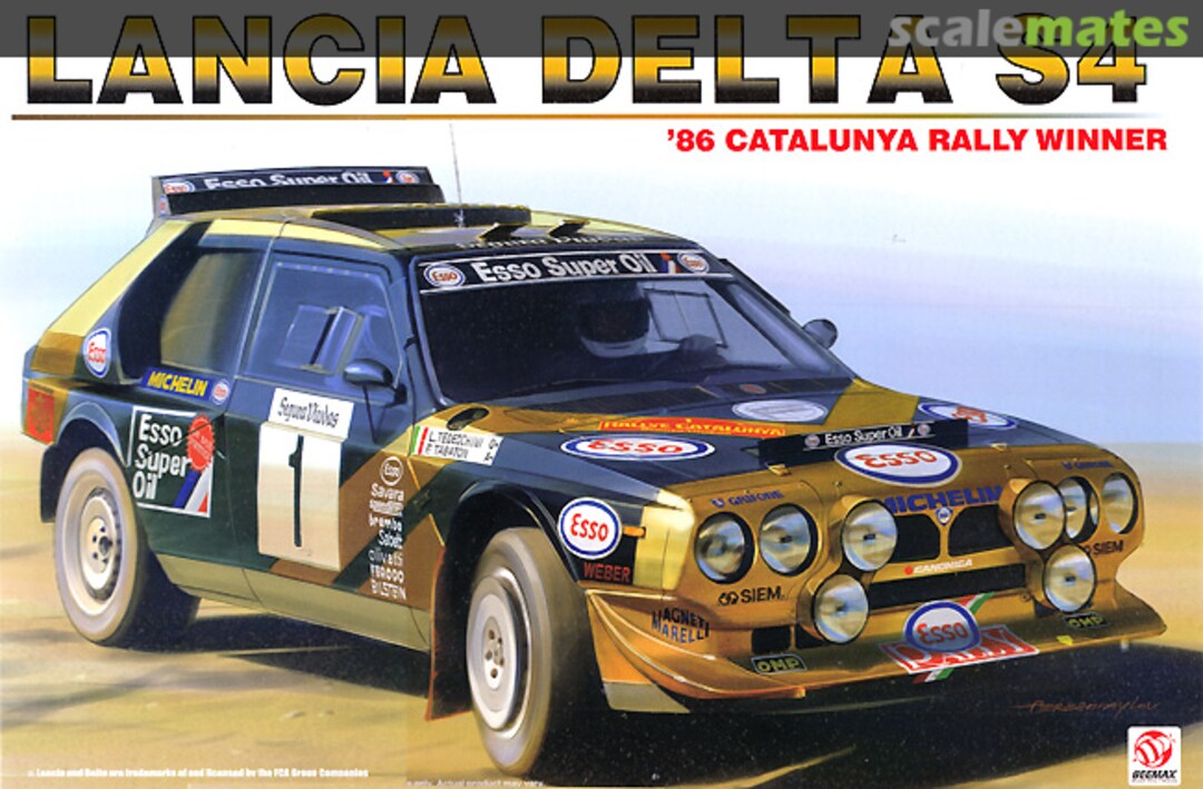 Boxart Lancia Delta S4 '86 Catalonia Rally Winner BX24034 Beemax Model Kits