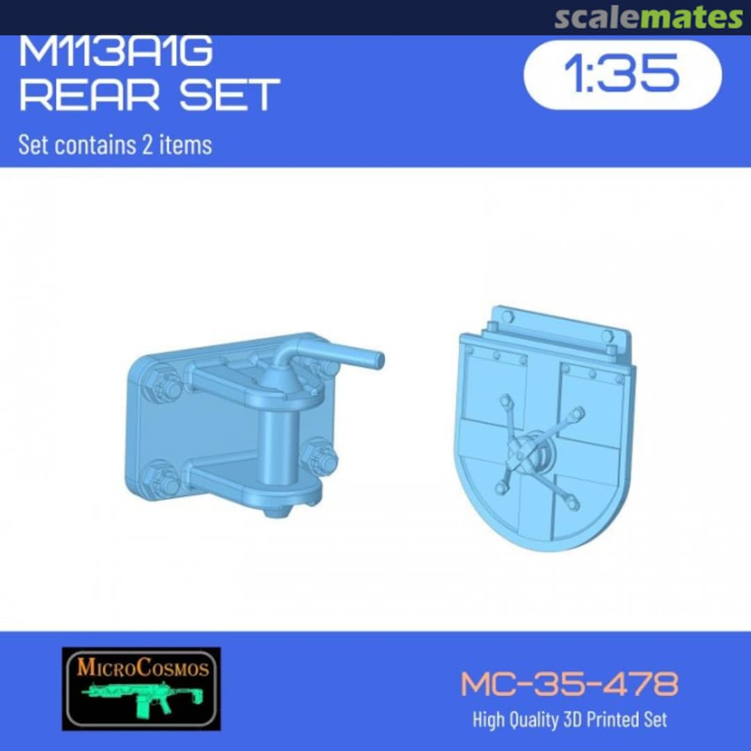 Boxart M113A1G Rear Set MC-35-478 3D MicroCosmos