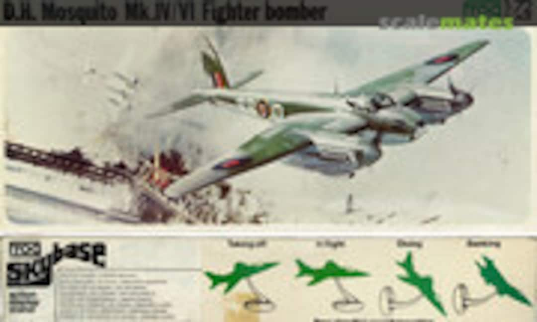 1:72 D.H. Mosquito Mk.IV/VI Fighter bomber (FROG F187)