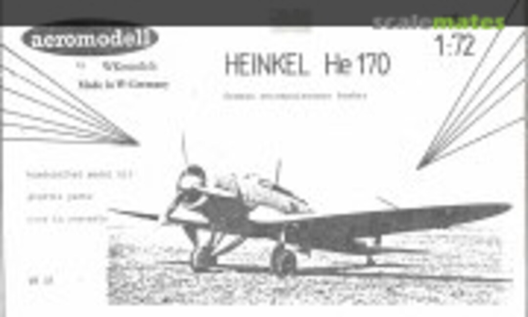 1:72 Heinkel He 170 (WKmodels WK 02)