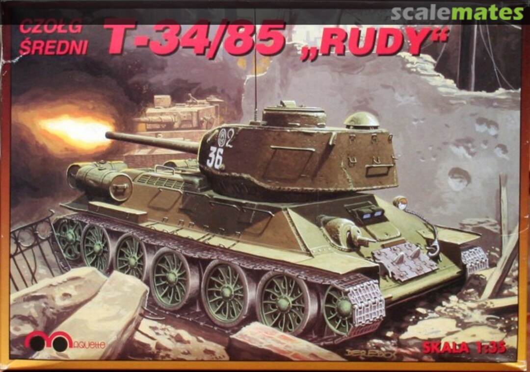 Boxart T-34/85 3502 Maquette