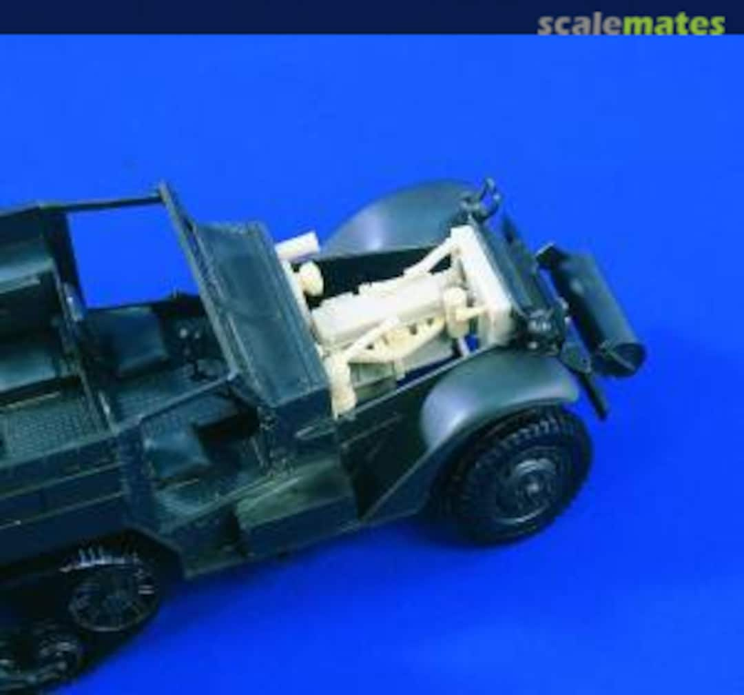 Boxart US M3 Halftrack Engine & Compartment 1592 Verlinden Productions