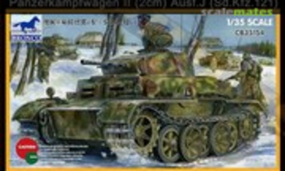 1:35 Panzerkampfwagen II (2cm) Ausf.J (Sd.Kfz.121) (Bronco CB35154)