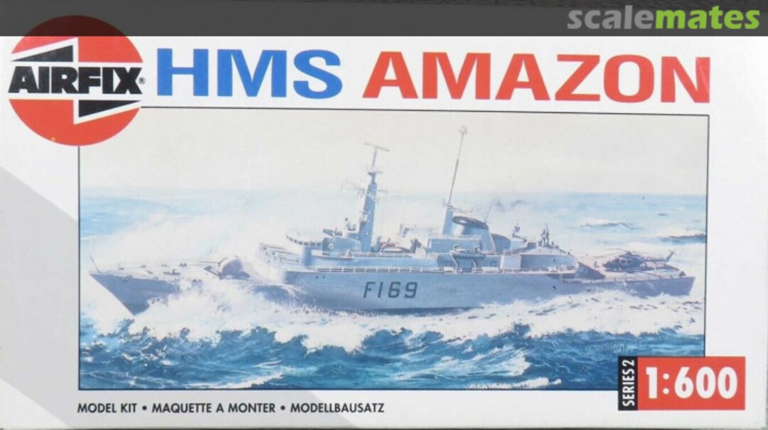 Boxart HMS Amazon 02204 Airfix