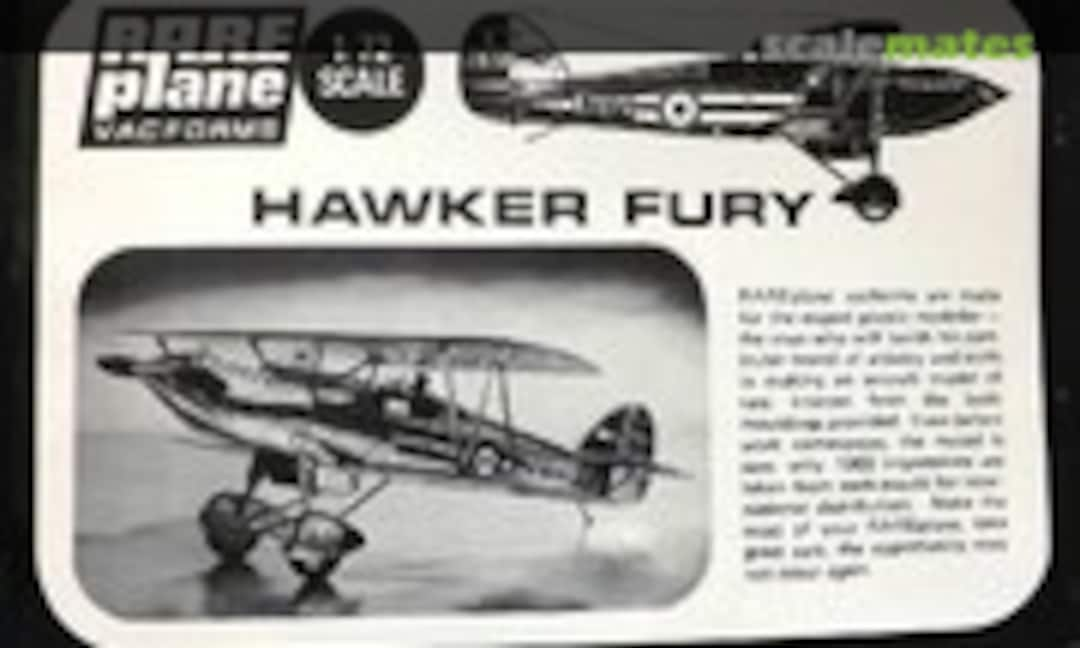 1:72 Hawker Fury (RarePlane )