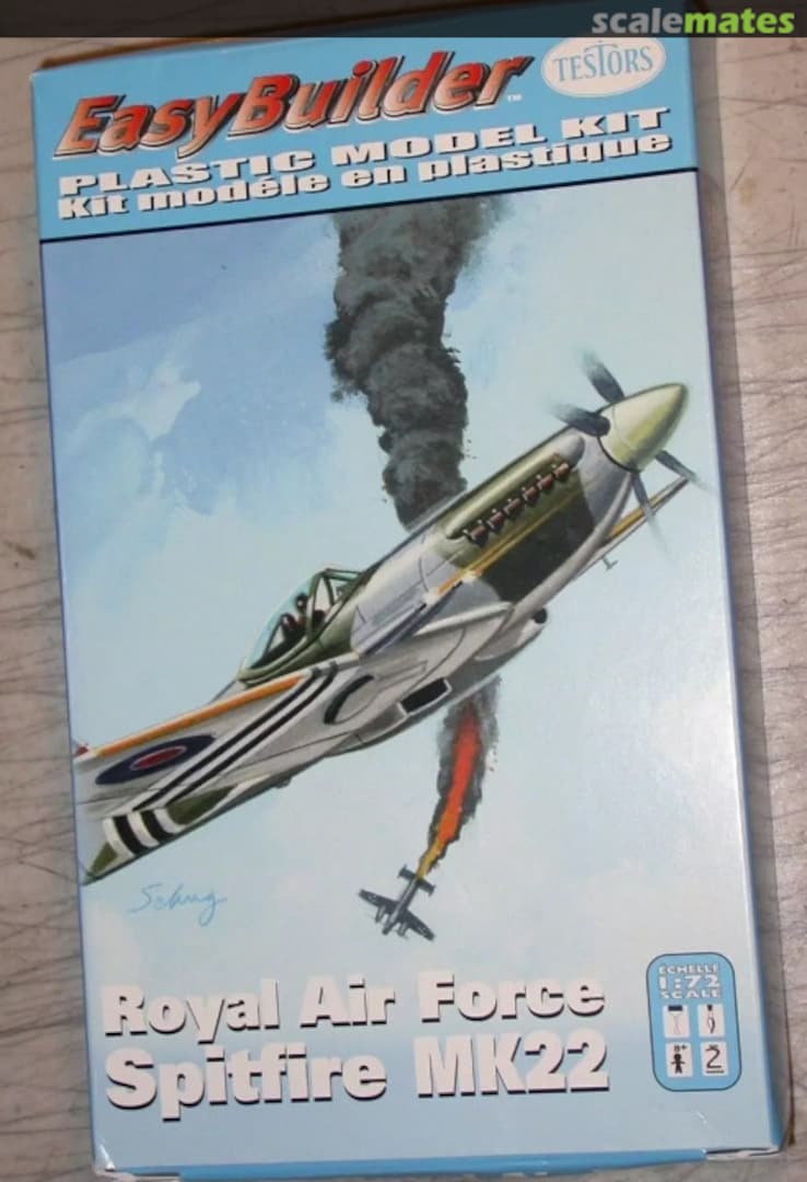 Boxart Spitfire MK22 861001 Testors