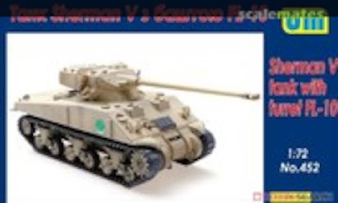 1:72 Sherman V tank with FL-10 turret (UM  452)