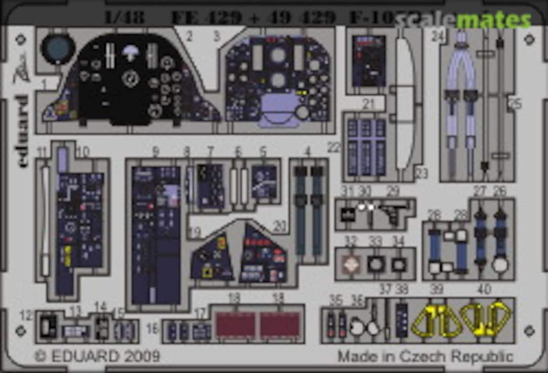 Boxart F-105D interior S.A. FE429 Eduard