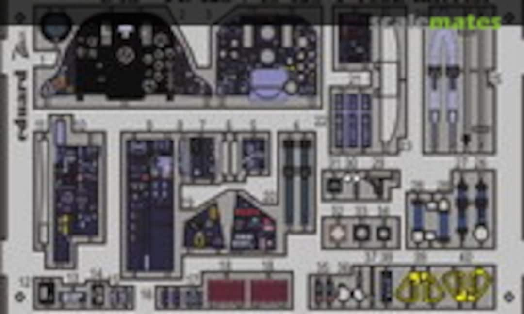 1:48 F-105D interior S.A. (Eduard FE429)