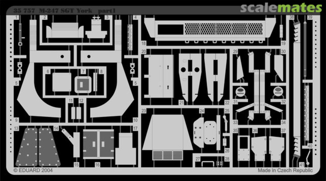 Boxart M247 SGT York 35757 Eduard