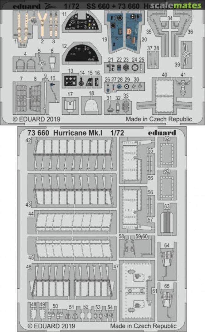 Boxart Hurricane Mk.I 73660 Eduard