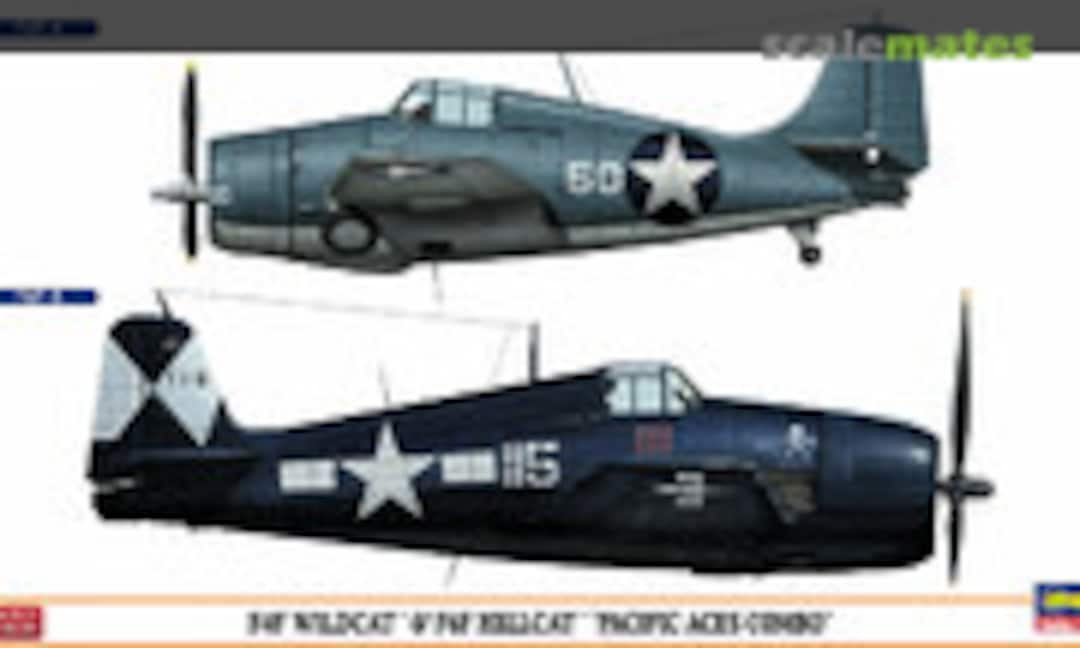 1:72 F4F Wildcat &amp; F6F Hellcat `Pacific Aces Combo´ (Hasegawa 01964)